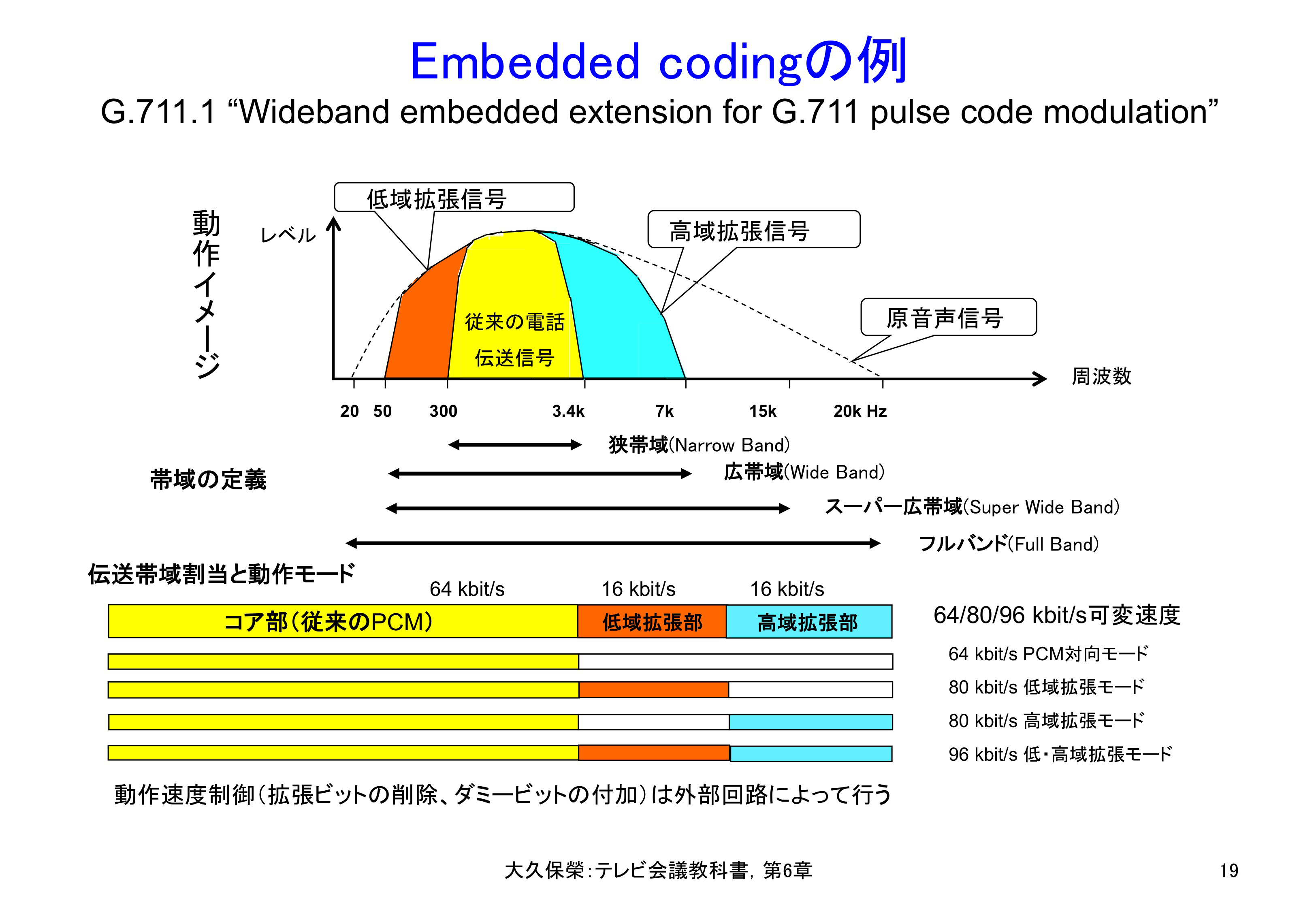 図6-19 Embedded codingの例